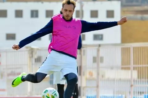 استلام وتسديد ودقة.. محمد عنتر يسجل هدف منتخب مصر للمحليين أمام جنوب أفريقيا (فيديو)